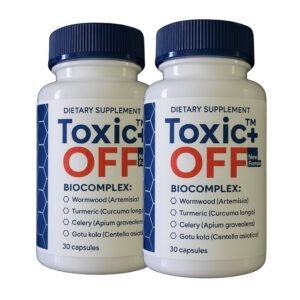 Toxic Off New Formula. 60 Capsules 2 Bottles